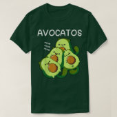 Avocato Funny Avocado Lover Gift, Cute Cat Tシャツ (デザイン正面)