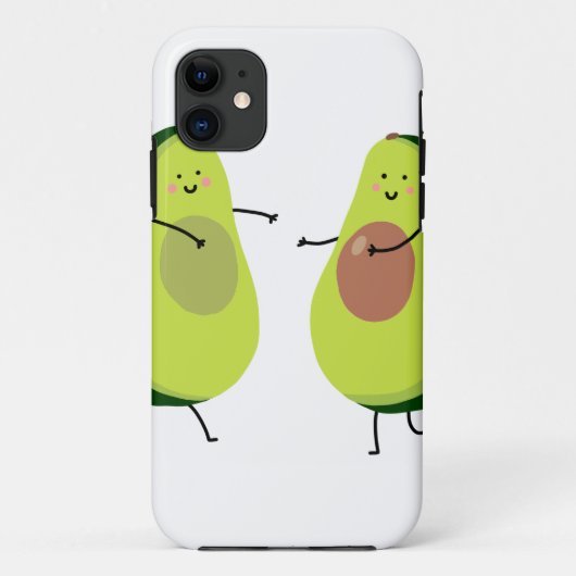 AVOCUDDLEのアボカドのデザインは Case-Mate iPhoneケース (裏面)