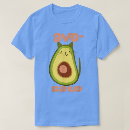 Avogato Avocato catlovers tshirt Tシャツ (デザイン正面)
