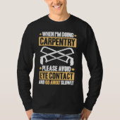 Avoid Eye Contact Carpenter Tシャツ (正面)