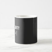 avoid negativity math equation コーヒーマグカップ (中央)