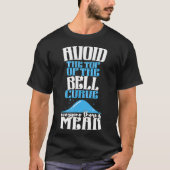 Avoid the Top of The Bell Curve _1  Tシャツ (正面)