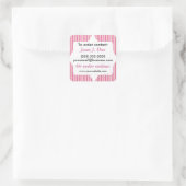 Avonなどの販売パンフレットのラベル スクエアシール (バッグ)