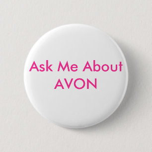 AVONについて私に尋ねて下さい 缶バッジ