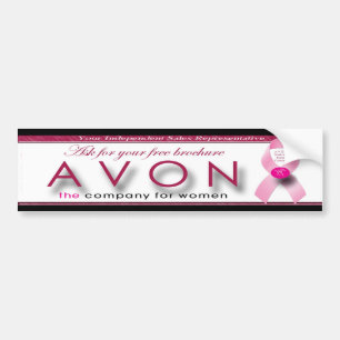 AVONのバンパーステッカーはあなたの自由なパンフレットを頼みます バンパーステッカー