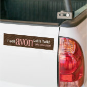 Avonのパーソナライズなバンパーステッカー バンパーステッカー (On Truck)