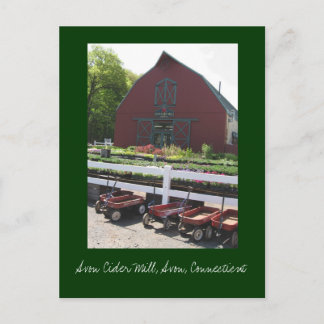 Avonのリンゴ絞り機 ポストカード