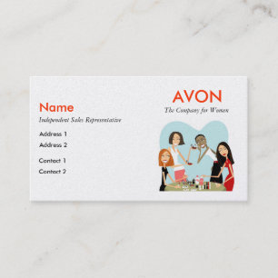 Avonの名刺-真珠 名刺