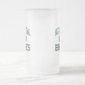 Avonの本部-ブレーブス-高Avonニューヨーク フロストグラスビールジョッキ (中央)