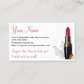 Avonの白い社会的な媒体 名刺 (正面)