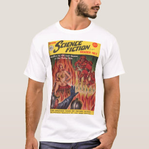 Avonの空想科学小説の読者02の(1951.Avon) _Pulp Ar Tシャツ