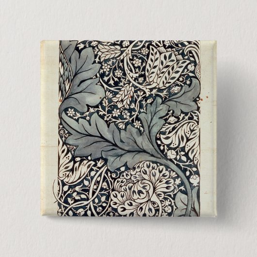 AvonのChintz、c.1886のためのデザイン 缶バッジ (正面)