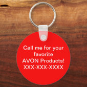 AVONキーチェーン キーホルダー (正面)