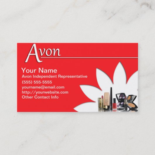 Avon 名刺 (正面)