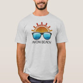 Avon Beach North Carolina Sunglasses Tシャツ (正面)