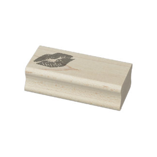 Avon Beauty Lips Label ラバースタンプ