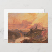 Avon Gorge at Sunset Francis Danby Oil Painting ポストカード (正面/裏面)