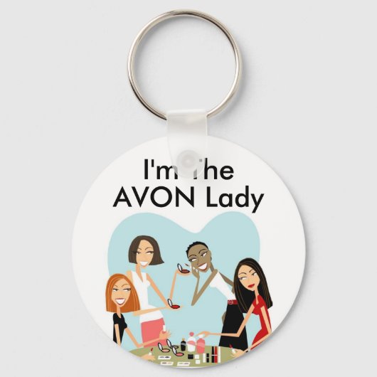 AVON Lady Keychainよ キーホルダー (正面)