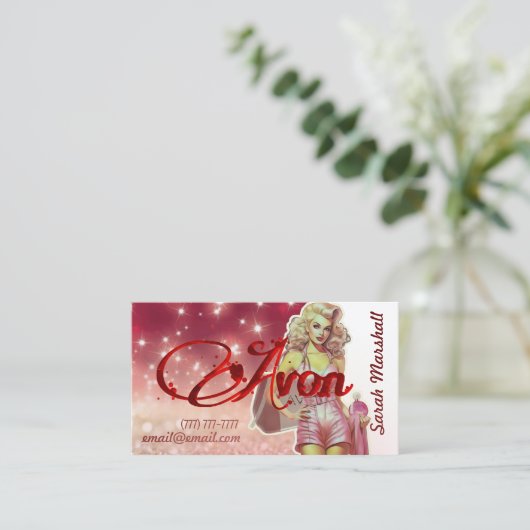 Avon Representative Instagram名刺 名刺 (スタンド正面)