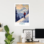 Avoriaz Ski Poster France 1 ポスター (ホームオフィス)