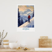 Avoriaz Ski Poster France 1 ポスター (キッチン)