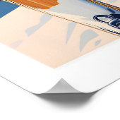 Avoriaz Ski Resort Print French Alps Winter Wall ポスター (角)