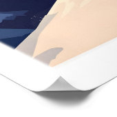 Avoriaz Skiing Print French Alps Winter 1 ポスター (角)