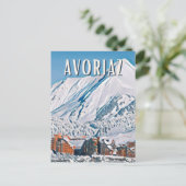 Avoriaz Station de ski ポストカード (スタンド正面)