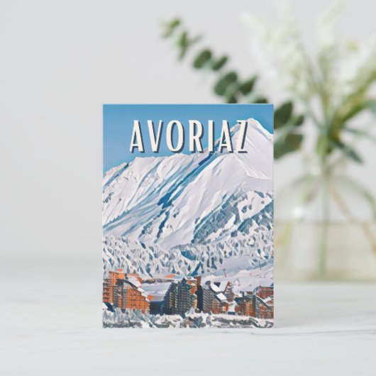 Avoriaz Station de ski  ポストカード (スタンド正面)