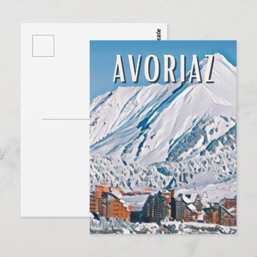 Avoriaz Station de ski  ポストカード (正面/裏面)