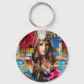 Avril Lavigne porte-clés キーホルダー (正面)