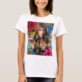 Avril Lavigne Rock Floral Collection Tシャツ (正面)