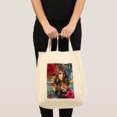Avril Lavigne Tote bag Floral Rock Collection トートバッグ (正面(商品))
