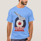 Avro Arrow Avro Canada family Tシャツ (正面)