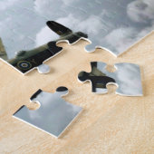 Avro Lancaster -ヴィンテージ航空写真 ジグソーパズル (側面)