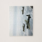 Avro Lancaster -ヴィンテージ航空写真 ジグソーパズル (縦)