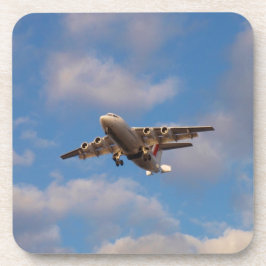 Avro RJ85ジェット機の着陸 コースター
