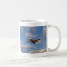 Avro RJ85ジェット機の着陸 コーヒーマグカップ