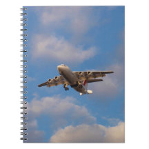 Avro RJ85ジェット機の着陸