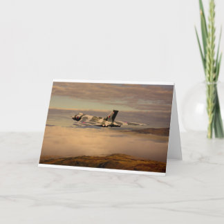 Avro Vulcanの爆撃機XH558 カード