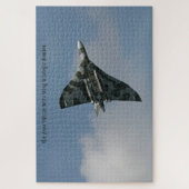 Avro Vulcanデルタウィング戦略爆撃機あなたの言葉 ジグソーパズル (縦)