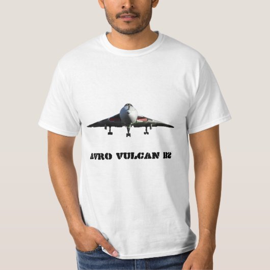 Avro Vulcan B2 Tシャツ (正面)