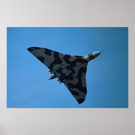Avro Vulcan B2、XH-558 ポスター (正面)