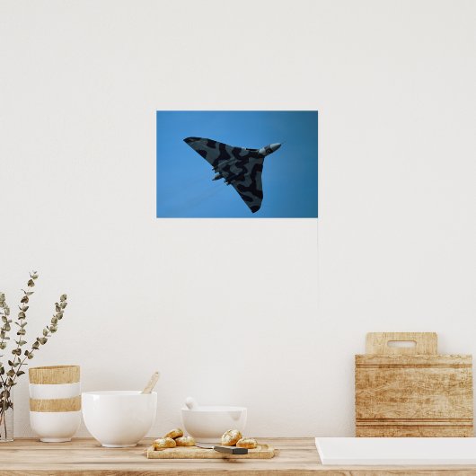 Avro Vulcan B2、XH-558 ポスター (キッチン)
