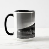 Avro Vulcan XL319 B/Wのマグ マグカップ (左)