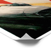 Avus Race Cars自動車ヴィンテージ広告アートポスター ポスター (角)