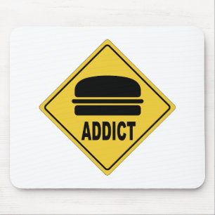 AWのハンバーガー マウスパッド