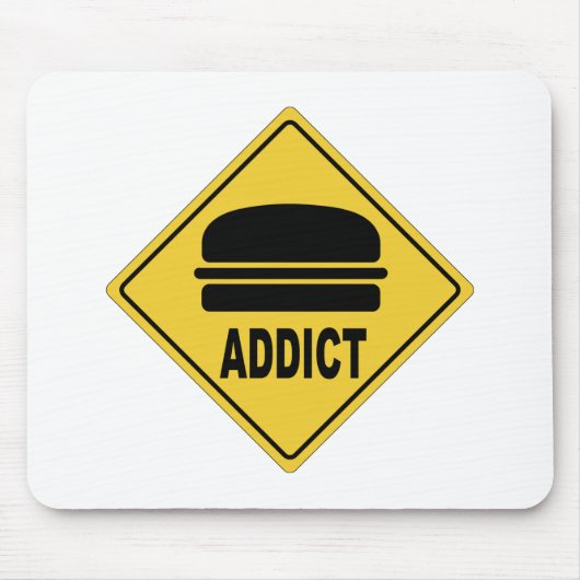 AWのハンバーガー マウスパッド (正面)