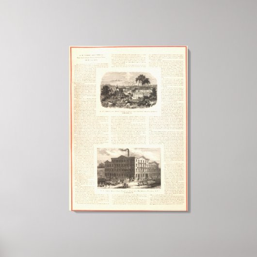 AWファバーのリードペンシル キャンバスプリント (正面)