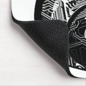 AW177 "回路の調和" 3Dのマウスパッド マウスパッド (コーナー)